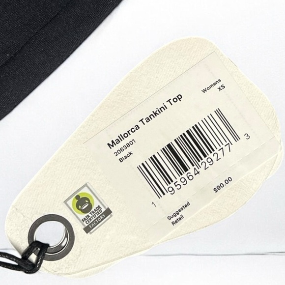 🌻NEW w.tags prAna Mallorca Black Tankini + Black Aurelia Bottoms Set XS (1) - Picture 12 of 14